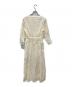 AMERI (アメリ) CRUMPLE COTTON LACE DRESS アイボリー サイズ:不明（実寸をご確認ください） 未使用品：13000円