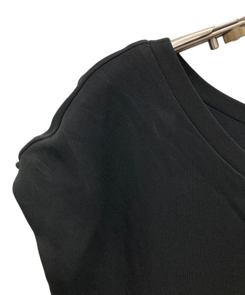 Max Mara Studio（マックスマーラ ストゥディオ）MAX MARA STUDIO (マックスマーラ ストゥディオ) ベルト付きS/Sワンピース ブラック サイズ:Sの古着・服飾アイテム