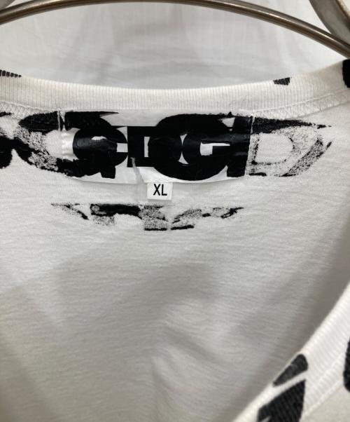 CDG（シーディージー）CDG (シーディージー) プリントTシャツ ホワイト サイズ:XLの古着・服飾アイテム