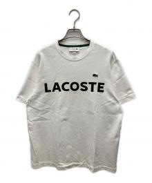LACOSTE（ラコステ）の古着「リラックスフィットTシャツ」｜ホワイト