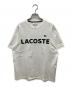 LACOSTE（ラコステ）の古着「リラックスフィットTシャツ」｜ホワイト