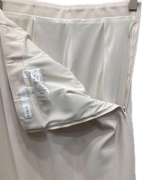 Noble（ノーブル）Noble (ノーブル) 【洗える】コンフォートジャージーライクタイトスカート グレー サイズ:36の古着・服飾アイテム