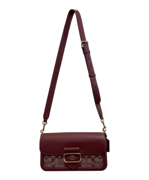 COACH（コーチ）COACH (コーチ) モーガン ショルダー バッグ ボルドーの古着・服飾アイテム