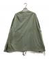snow peak (スノーピーク) TAKIBI Herringbone Collarless Jacket/タキビ　ヘリンボーン　カラーレス　ジャケット グリーン サイズ:L：16000円