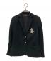 LAUREN RALPH LAUREN（ローレン ラルフ ローレン）の古着「Bullion Jacquard Blazer/ブリオン　ジャカード　ブレザー」｜ブラック