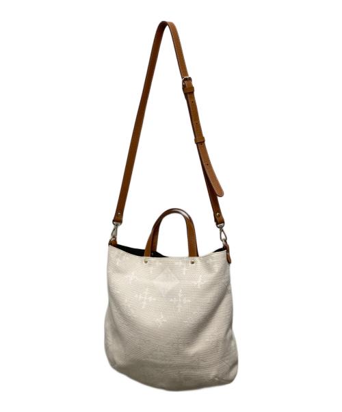 russet（ラシット）russet (ラシット) 2wayキャンバスショルダーバッグ アイボリーの古着・服飾アイテム