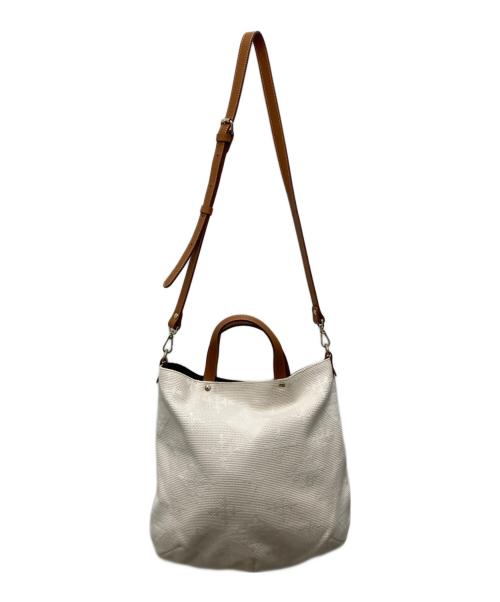 russet（ラシット）russet (ラシット) 2wayキャンバスショルダーバッグ アイボリーの古着・服飾アイテム