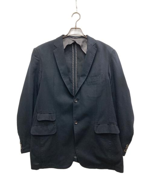 BURBERRY LONDON（バーバリーロンドン）BURBERRY LONDON (バーバリーロンドン) 2Bテーラードジャケット ブラック サイズ:印字薄れのため不明（下記参照）の古着・服飾アイテム