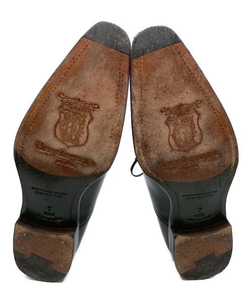 UNION IMPERIAL（ユニオンインペリアル）UNION IMPERIAL (ユニオンインペリアル) Cap Toe Oxford/ストレートチップシューズ/キャップトゥ　オックスフォード / ストレートチップシューズ ブラック サイズ:7の古着・服飾アイテム