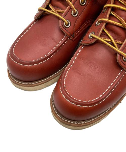 RED WING（レッドウィング）RED WING (レッドウィング) 6-inch Classic Moc/アイリッシュセッター/シックスインチ　クラシックモック / アイリッシュセッター ブラウン サイズ:7E 25cmの古着・服飾アイテム