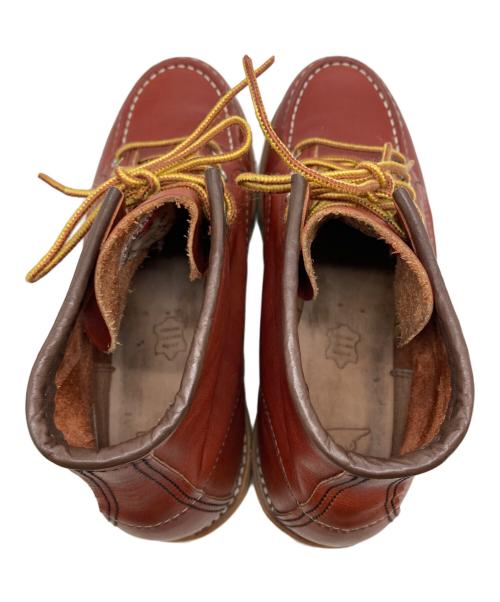 RED WING（レッドウィング）RED WING (レッドウィング) 6-inch Classic Moc/アイリッシュセッター/シックスインチ　クラシックモック / アイリッシュセッター ブラウン サイズ:7E 25cmの古着・服飾アイテム