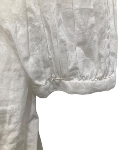 SHIPS（シップス）SHIPS (シップス) コットンボイル ピンタック デザイン ブラウス ホワイト サイズ:ONE SIZE 未使用品の古着・服飾アイテム