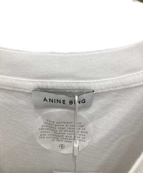 ANINE BING（アニン ビン）anine bing (アニン ビン) WALKER レオパードTシャツ ホワイト サイズ:Sの古着・服飾アイテム