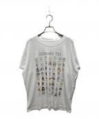 UNFORTUNATE PORTRAIT-）の古着「Designer Tシャツ/デザイナー　Tシャツ」｜ホワイト