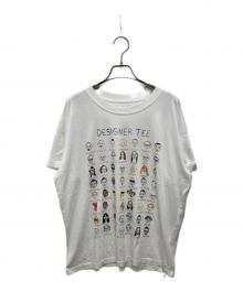 UNFORTUNATE PORTRAIT（-）の古着「Designer Tシャツ/デザイナー　Tシャツ」｜ホワイト