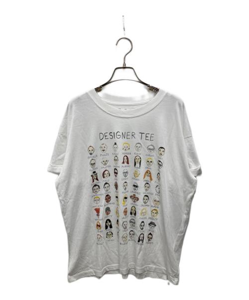 UNFORTUNATE PORTRAIT（-）UNFORTUNATE PORTRAIT (-) Designer Tシャツ/デザイナー　Tシャツ ホワイト サイズ:Sの古着・服飾アイテム