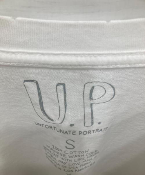 UNFORTUNATE PORTRAIT（-）UNFORTUNATE PORTRAIT (-) Designer Tシャツ/デザイナー　Tシャツ ホワイト サイズ:Sの古着・服飾アイテム
