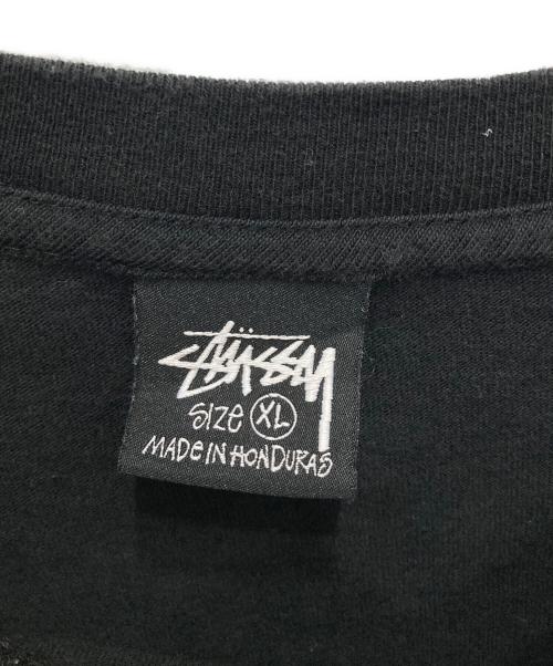 stussy（ステューシー）stussy (ステューシー) DOVER STREET MARKET (ドーバー ストリート マーケット) プリントTシャツ ブラック サイズ:XLの古着・服飾アイテム