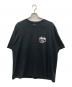 stussy（ステューシー）の古着「プリントTシャツ」｜ブラック