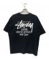 stussy (ステューシー) DOVER STREET MARKET (ドーバー ストリート マーケット) プリントTシャツ ブラック サイズ:XL：7000円