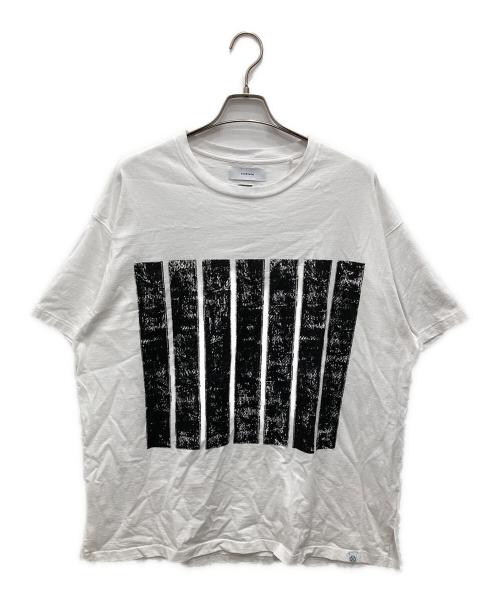 FACETASM（ファセッタズム）FACETASM (ファセッタズム) 7BARS BIG TEE ホワイト サイズ:5の古着・服飾アイテム