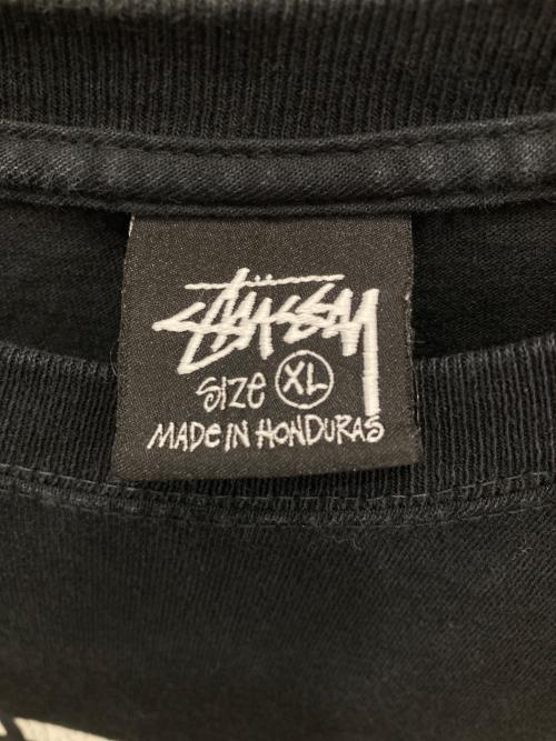stussy（ステューシー）stussy (ステューシー) international print Tee ブラック サイズ:XLの古着・服飾アイテム