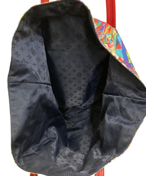 russet（ラシット）russet (ラシット) HERALBONY (ヘラルボニー) アートトートバッグ ネイビーの古着・服飾アイテム