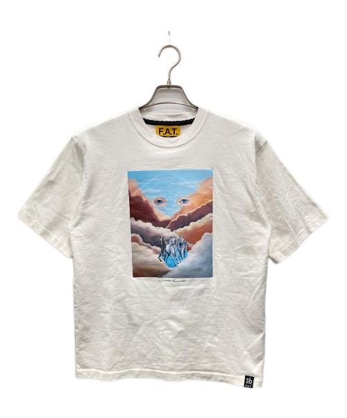 FAT（エフエーティー）FAT (エフエーティー) Mariko Enomoto (エノモト マリコ) 半袖ドリーマーTシャツ ホワイト サイズ:Mの古着・服飾アイテム