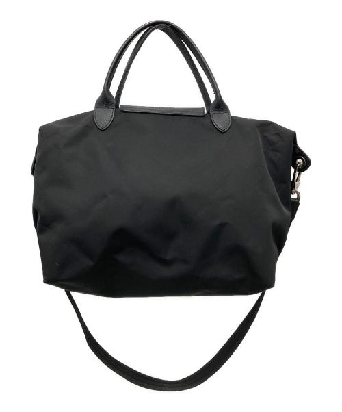 LONGCHAMP（ロンシャン）LONGCHAMP (ロンシャン) ルプリアージュネオ 2WAYバッグ ブラックの古着・服飾アイテム