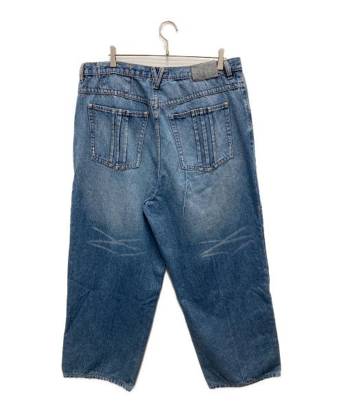 SEAN JOHN（ショーンジョン）SEAN JOHN (ショーンジョン) ワイドデニムパンツ インディゴ サイズ:40の古着・服飾アイテム