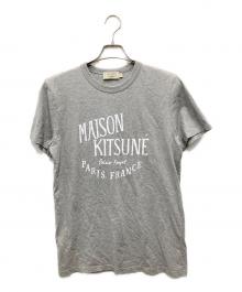maison kitsune（メゾンキツネ）の古着「TEE-SHIRT PALAIS ROYAL」｜グレー