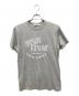 MAISON KITSUNE（メゾンキツネ）の古着「TEE-SHIRT PALAIS ROYAL」｜グレー
