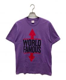SUPREME（シュプリーム）の古着「World Famous Tee」｜パープル
