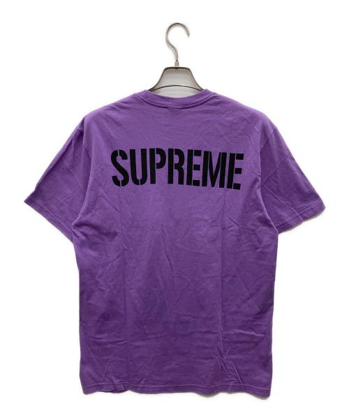 SUPREME（シュプリーム）Supreme (シュプリーム) World Famous Tee パープル サイズ:Mの古着・服飾アイテム