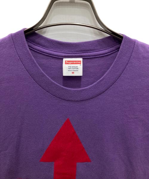 SUPREME（シュプリーム）Supreme (シュプリーム) World Famous Tee パープル サイズ:Mの古着・服飾アイテム
