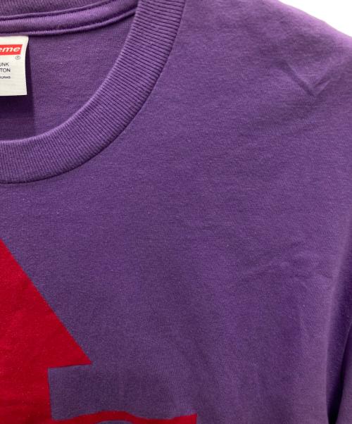 SUPREME（シュプリーム）Supreme (シュプリーム) World Famous Tee パープル サイズ:Mの古着・服飾アイテム