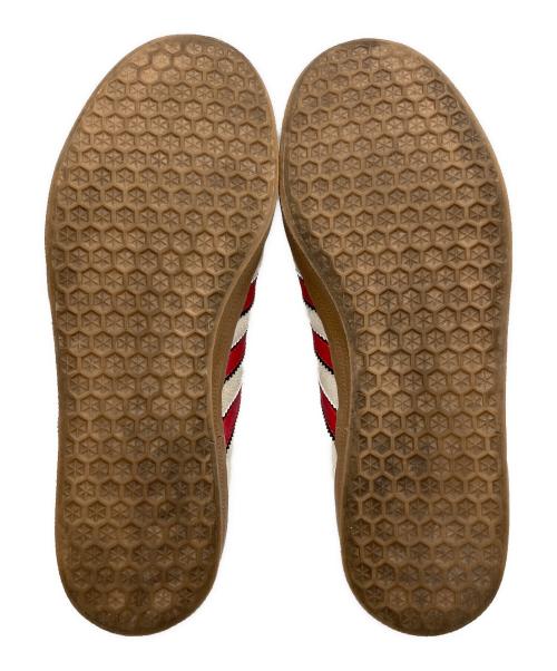 adidas（アディダス）adidas (アディダス) Manchester United (マンチェスターユナイテッド) Gazelle Terrace ベージュ サイズ:23.5の古着・服飾アイテム