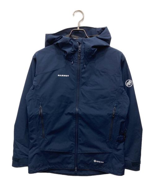 MAMMUT（マムート）MAMMUT (マムート) アヤコ プロ 2.0 ハードシェル フーデッド ジャケット ネイビー サイズ:Lの古着・服飾アイテム