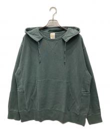Snow peak（スノーピーク）の古着「Garment Dyed Hoodie/ガーメント ダイ フーディー」｜オリーブ