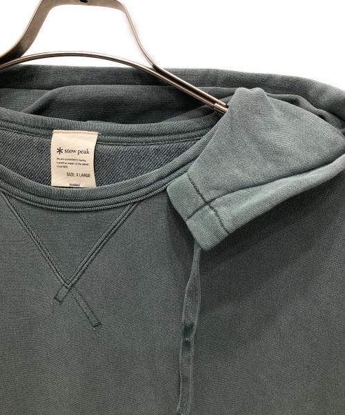 Snow peak（スノーピーク）snow peak (スノーピーク) Garment Dyed Hoodie/ガーメント ダイ フーディー オリーブ サイズ:XLの古着・服飾アイテム