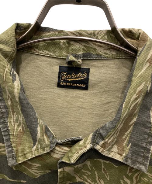 TENDERLOIN（テンダーロイン）TENDERLOIN (テンダーロイン) タイガーカモミリタリージャケット カーキ サイズ:Mの古着・服飾アイテム