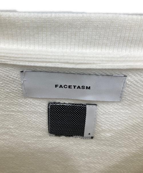 FACETASM（ファセッタズム）FACETASM (ファセッタズム) ZIPPER SWEAT ホワイト サイズ:4の古着・服飾アイテム