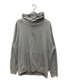 PUMA×SONIC THE HEDGEHOG（プーマ×ソニックザヘッジホッグ）の古着「relaxed graphic hoodie」｜グレー