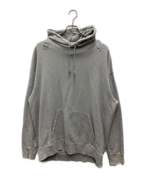 PUMA（プーマ）PUMA (プーマ) SONIC THE HEDGEHOG (ソニックザヘッジホッグ) relaxed graphic hoodie グレー サイズ:Lの古着・服飾アイテム