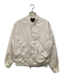 JORDAN（ジョーダン）の古着「AS M J ESS STMT LTWT RNGD JKT」｜アイボリー