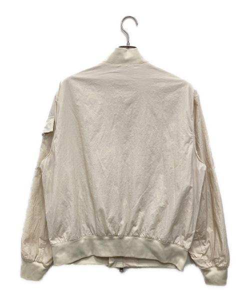 JORDAN（ジョーダン）JORDAN (ジョーダン) AS M J ESS STMT LTWT RNGD JKT アイボリー サイズ:Lの古着・服飾アイテム