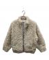 CLANE（クラネ）の古着「CURL FUR SHORT COAT/カール ファー ショート コート」｜ホワイト