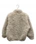 CLANE (クラネ) CURL FUR SHORT COAT/カール ファー ショート コート ホワイト：10000円