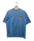 STANDARD CALIFORNIAスタンダードカリフォルニア）の古着「SD Heavyweight Box Logo T」｜ブルー