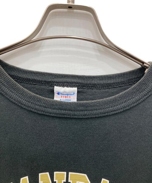 Champion（チャンピオン）Champion (チャンピオン) STANDARD CALIFORNIA (スタンダードカリフォルニア) 別注ロゴtシャツ ブラック サイズ:XLの古着・服飾アイテム